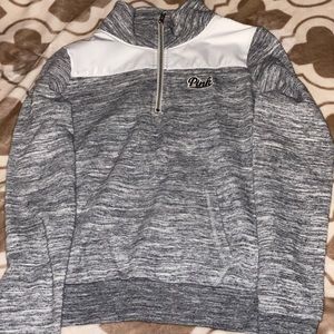 Half zip up sweater.